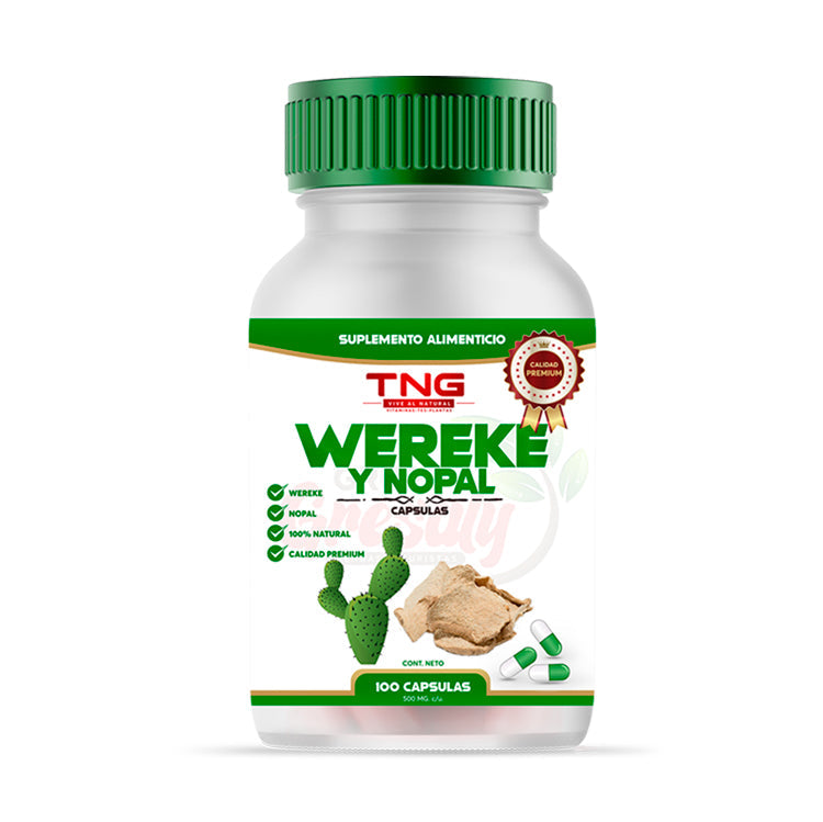 thumbnail image 2 of Azteca Te De Wereke Y Nopal Tea – 2 Pack, 50 Tea Bags, Herbal Infusion 2 of 5