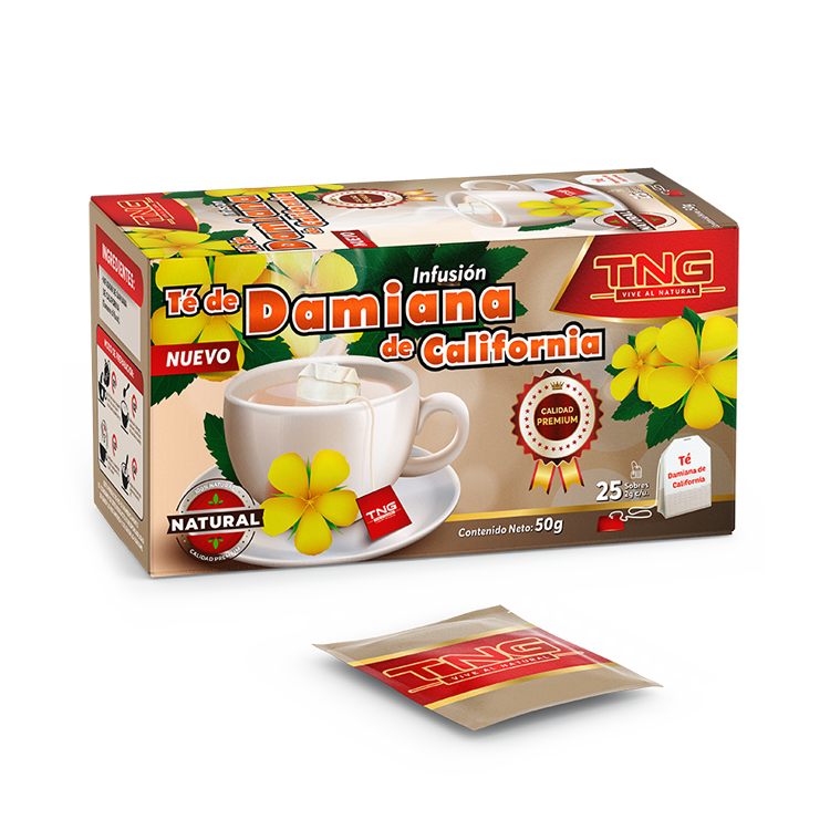 Damiana De California 25 Sobres 2Grs.