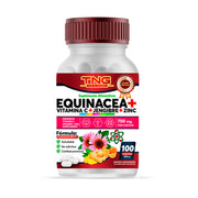Capletas Equinacea Vit. C, Jengibre Y Zinc 750 Mg 100 C.