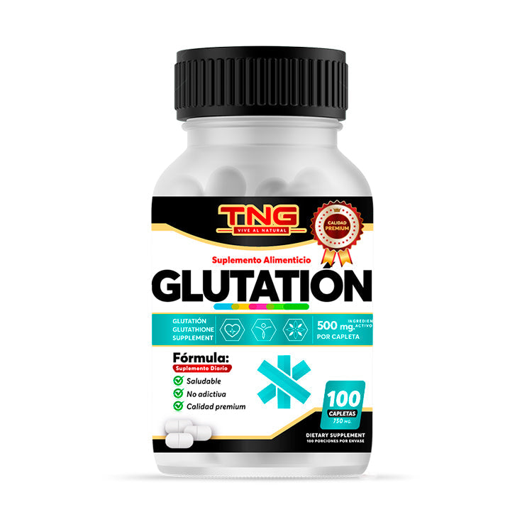 Capletas Glutation 750 Mg 100 C. Naturista TNG Capletas Glutation 750 Mg 100 C. Naturista TNG