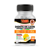 Capletas Diente de Leon Jengibre Y Manzanilla 750 Mg. 100 C.