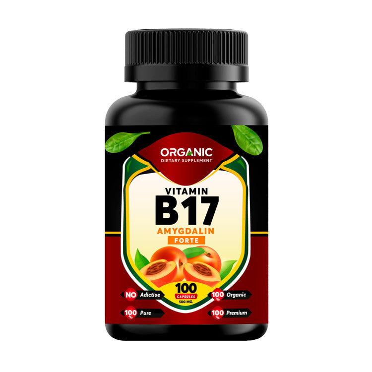 Capsulas Vitamina B17 500 Mg 100 C.