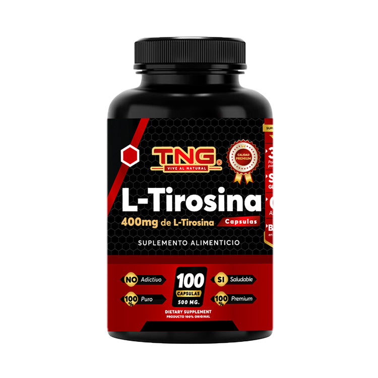 Capsulas L-Tirosina 400 Mg 100 C.