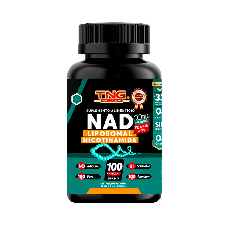 Capsulas NAD 500 Mg. 100 C.