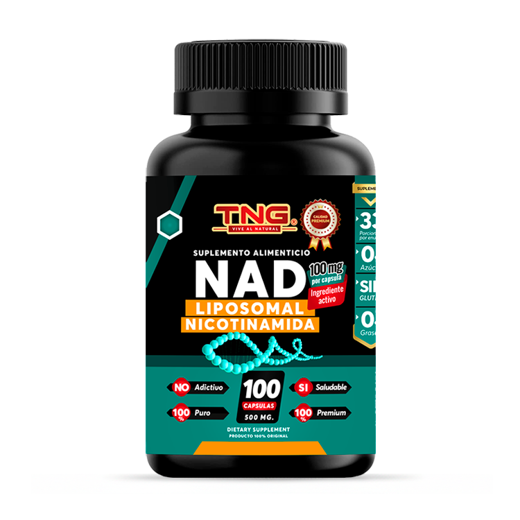Capsulas NAD 500 Mg. 100 C.