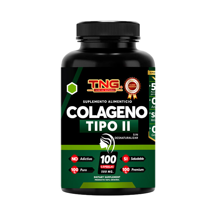 Capsulas Colageno Tipo II 500 Mg. 100 C.