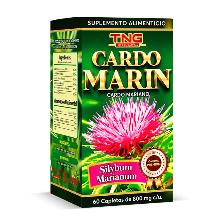 Capletas Cardo Marin 800 Mg. 60 C.