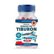 Perlas de Higado de Tiburon Adulto 750 Mg. 70 C.