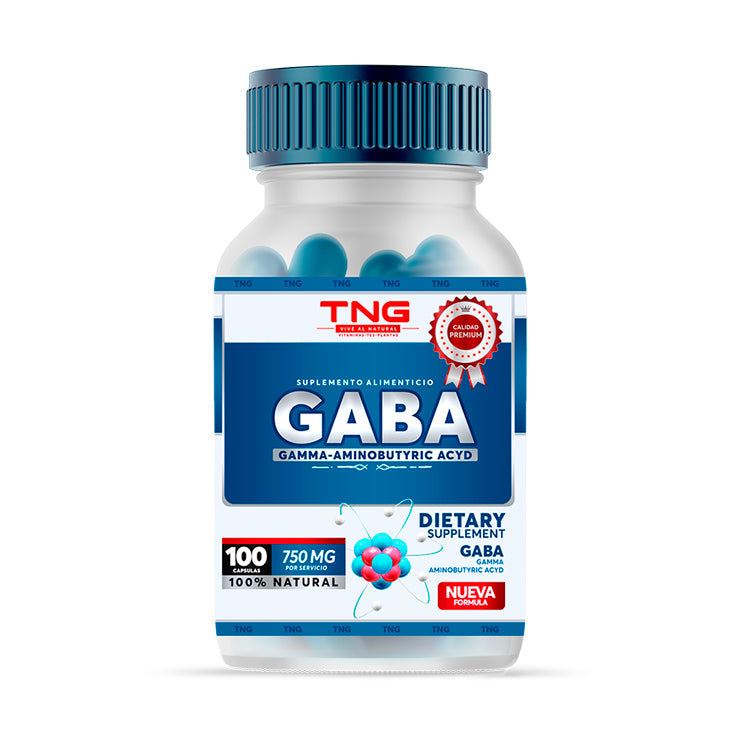 Capsulas de Gaba 750 Mg 100 C.