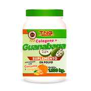 Colageno Guanabana, Curcuma y Jengibre 1100 Grs.