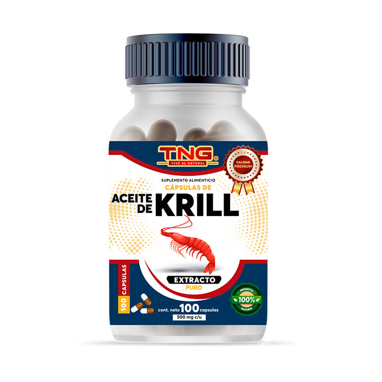 Capsulas Aceite de Krill 500 Mg. 100 C.