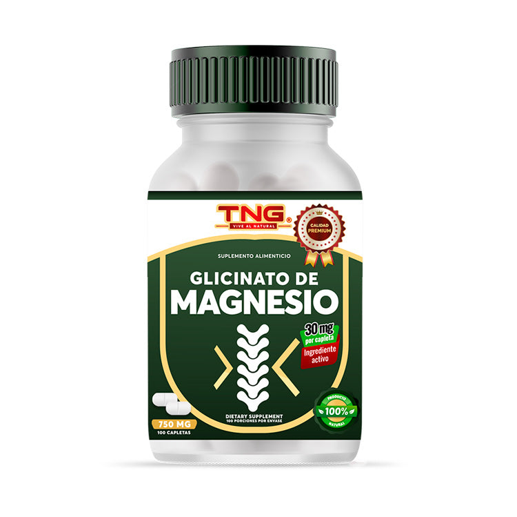 Capletas Glicinato de Magnesio 750 Mg 100 C.