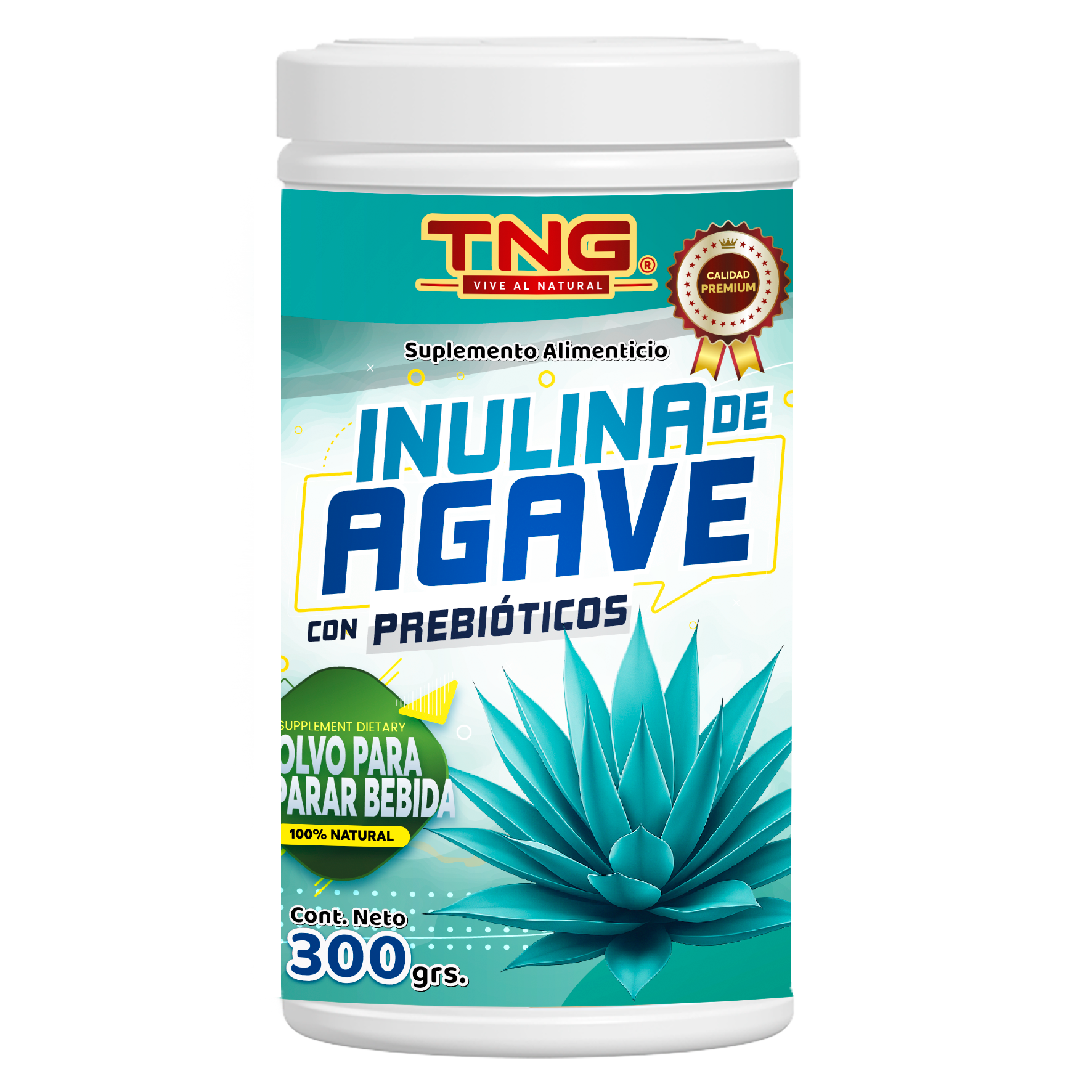Inulina De Agave 300 Gr.