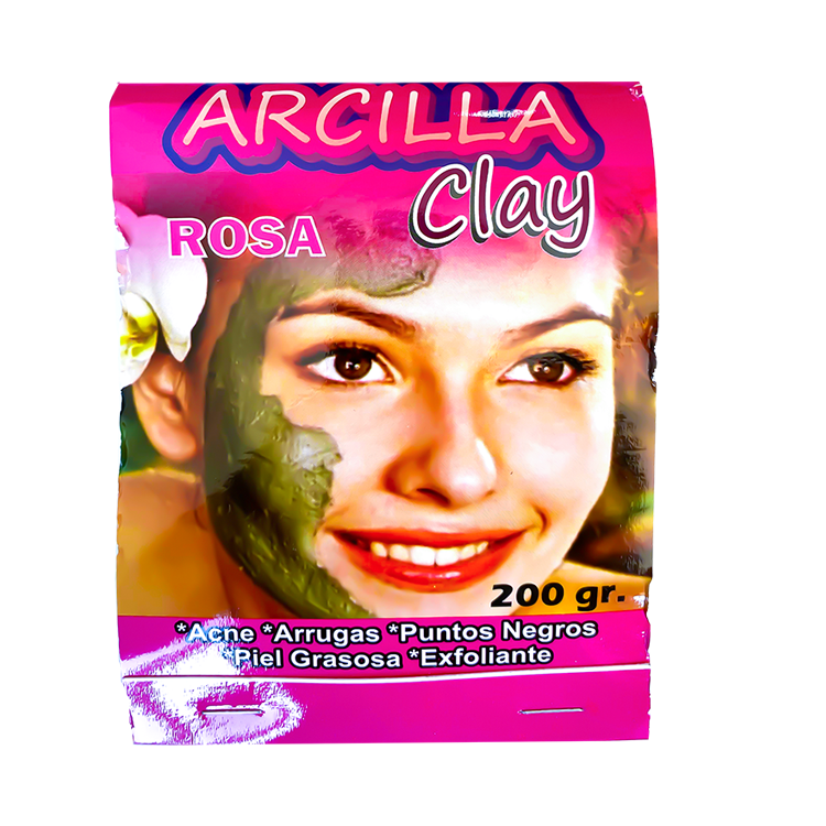 Arcilla Rosa 200 Gm. – Naturista TNG