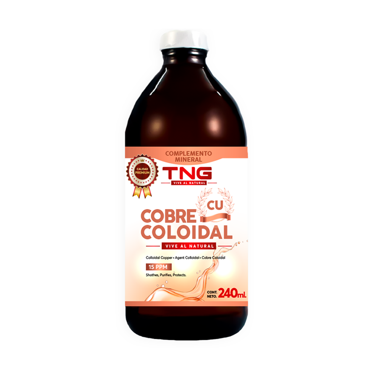 Cobre Coloidal 240 Ml – Naturista TNG