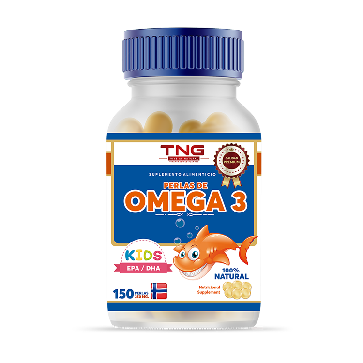 Perlas de Omega 3 Infantil 250 Mg. 150 P.